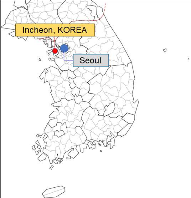 성진로지스 위치(인천) 안내 지도
