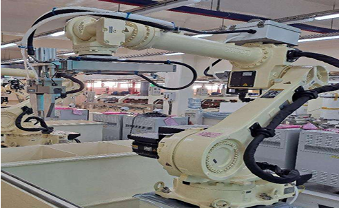 로봇 자동화 전처리 라인(로봇 암)